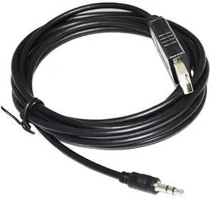 INDUSTRIAL FTDI FT232RL CHIP USB RS232 TO MINI 2.5MM AUDIO JACK AJ PLUG CONVERTER CABLE FOR ON CALL BLOOD GLUCOSE METER TO PC 
(1.8M Length)