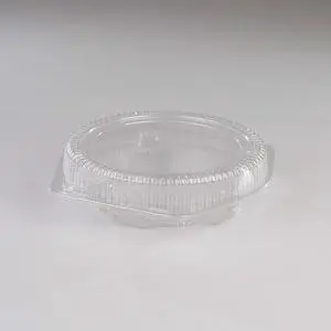 DFI 9" HIgh Dome Pie Container with Hinged Lid LBH-921 Clear | 100/Case