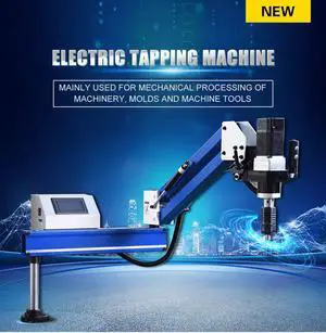 Electric Tapping Machine Tapper with Universal 360 Degree Flexible Arm M3-M16
