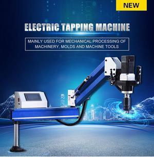 M6-M20 360° Flexible Arm Automatic Electric Tapping Machine with Servo Motor