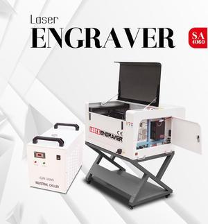 New CO2 Laser Engraver Cutter 6040 80W RUIDA Engraving Cutting Machine 600*400MM