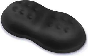 Vankey Soft Memory Foam Mouse Wrist Rest Support Cool Ergonomic Hand Rest Support for Computer Laptop Office PC Gaming - Massage Holes Design - Easy Typing Wrist Pain Relief and Repair