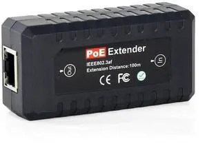PoE Extender Ethernet Repeater 1 Port 10/100 PoE Extender Ethernet Repeater 1 Port 10/100