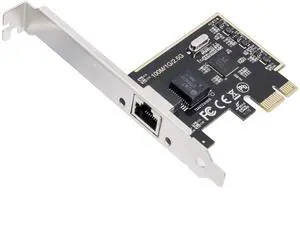 Vszerda 2.5 Gigabit Ethernet PCI Express PCI-E Network Interface Card 10/100/1000/25000 Mbps RJ45 LAN SI-PEX24059