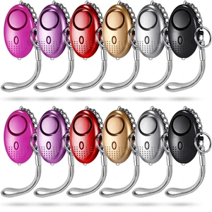 12-Piece Personal Alarm Set, Emergency LED Light Keychain Alarms in 6 Colors for Women & Men 12-Piece Personal Alarm Set, Emergency LED Light Keychain Alarms in 6 Colors for Women & Men