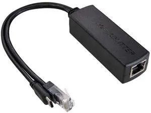 KEHIPI PoE Splitter USB-C 5V - Active PoE to USB-C Adapter, IEEE 802.3af Compliant for Raspberry Pi 4, Google WiFi, Security Cameras, and More