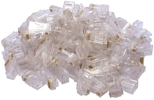UbiGear 1000 Pcs RJ45 CAT5 CAT5e 8P8C Modular Network Cable LAN Connector End Plug LOT UbiGear 1000 Pcs RJ45 CAT5 CAT5e 8P8C Modular Network Cable LAN Connector End Plug LOT