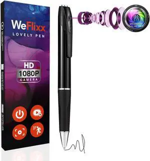 Spy Pen Cameras with Audio and Video Recording Pen - Mini Spy Camera Pen Camera - Spy Cam Hidden Camera Pen - Mini Body Camera Pen Recorder - Spy Cameras Nanny Cam 1080p Pocket Camera Spy Gear