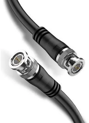 SDI Cable 6ft, BIFALE 3G HD-SDI Cable, Heavy Duty BNC to BNC Cable 75 Ohm, 1080P for Video Security Camera CCTV Systems Video Coaxial Cable