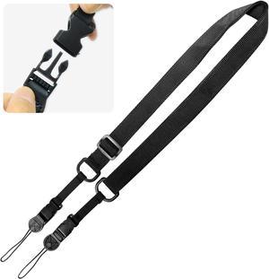 Portable Shoulder Strap, Compatible with Pad/Tablet/Camera/Other Tablet Case - Detachable/Adjustable Neck Strap&String for Carrying for Adults/Kids-Nylon