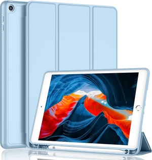 iMieet iPad 9th Generation Case 2021/iPad 8th Generation Case 2020 10.2 Inch with Pencil Holder, iPad 7th Gen 2019 Case with Soft Baby Skin Silicone Back, Auto Wake/Sleep Cover (Sky Blue) iMieet iPad 9th Generation Case 2021/iPad 8th Generation Case 2020 10.2 Inch with Pencil Holder, iPad 7th Gen 2019 Case with Soft Baby Skin Silicone Back, Auto Wake/Sleep Cover (Sky Blue)