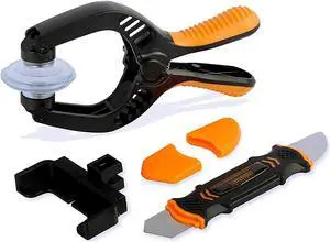 Screen Opening Tool 2 PCS Opening Pliers Cellphone Suction Cup Screen Repair Kit for Mobile Phone Tablet Laptop