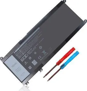 56wh 33YDH Laptop Battery, Replacement Battery for Dell Inspiron 15 7577 17 7000 7773 7778 7786 7779 2 in 1 Series G3 15 3579 17 3779 G5 15 5587 G7 15 7588 Latitude 13 3000 3380 15 3590 3580 14 3490