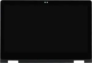 13.3 inch Replacement FHD for Dell Inspiron 13 5368 i5368 5378 i5378 5379 i5379 CD3Q3C2 B133HAB01.0 NV133FHM-A11 LCD Display Touch Screen Digitizer Assembly with Bezel 2D Webcam Holes 40 pin