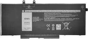 NBULBL 3HWPP 15.2V 68Wh Replacement Battery Compatible with Dell Latitude 5401 5410 5411 5501 5510 5511 Precision 3541 3551 Series Laptop 03HWPP 10X1J N2NLL 1VY7F 01VY7F