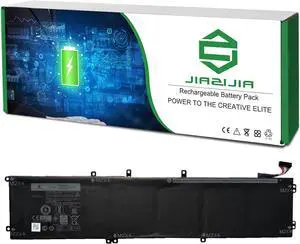 JIAZIJIA 4GVGH 01P6KD Laptop Battery Replacement for XPS 9550 Precision 5510 Series Notebook 1P6KD 11.4V 84Wh 7260mAh