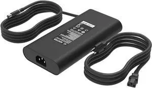 240W 180W AC Adapter Charger Replacement for DELL Alienware Laptops - Compatible with Alienware M17X R2 R3 M18X, M18X R2, X51, Precision 7710 7720 Power Supply Cord