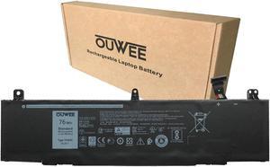 OUWEE TDW5P Laptop Battery Compatible with Dell Alienware 13 R3 ALW13C D1738 D2718 D2728 D2738 D2838 D2508 D2503S D2506S D2715S Series V9XD7 0V9XD7 04RRR3 0JFWX7 15.2V 76Wh 4840mAh