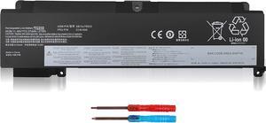 01AV406 Laptop Battery Replacement for Lenovo ThinkPad T460S T470S Series Notebook Internal 01AV405 00HW025 SB10J79003 00HW038 00HW024 01AV462 01AV407 01AV408 11.46V 27Wh 2274mAh 3-Cell