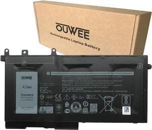 OUWEE 3DDDG Laptop Battery Compatible with Dell Latitude 5280 5288 5290 5480 5490 5580 5590 5491 5591 5488 5495 Precision 3520 3530 Series 080JT9 03VC9Y 3VC9Y 0RRJDX 0VN3N0 00JWGP 11.4V 42Wh 3500mAh