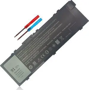 ZAYAUPVL MFKVP Battery for Dell Precision 15 7510 7520 17 7710 7720 M7510 M7710 Series 451-BBSF 451-BBSB GR5D3 M28DH TWCPG 1G9VM 0FNY7 T05W1