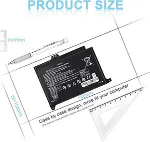 BP02XL 849909-850 Battery Replacement for HP Pavilion Laptop 15-AU 15-AW Series 15-AU057CL 15-AU030WM 15-AU063NR 15-AU123CL 15-AW002LA 15-AW053NR 15-AU091NR 15-AU023CL P/N BPO2XL TPN-Q172 849569-541 BP02XL 849909-850 Battery Replacement for HP Pavilion Laptop 15-AU 15-AW Series 15-AU057CL 15-AU030WM 15-AU063NR 15-AU123CL 15-AW002LA 15-AW053NR 15-AU091NR 15-AU023CL P/N BPO2XL TPN-Q172 849569-541