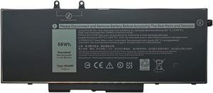 4GVMP 7.6V 68Wh Laptop Battery Replacement for Dell Latitude 5400 5410 5500 Precision 3540 3550 Inspiron 7590 2-in-1 Series