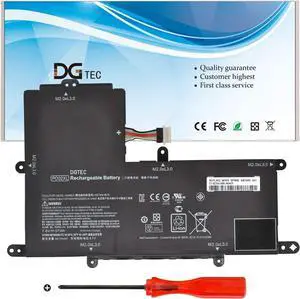 DGTEC New PO02XL Laptop Battery Replacement for HP Stream 11-R 11-R014WM Series HSTNN-DB7G HSTNN-IB7G TPN-Q166 824560-005 823908-2C1 (7.6V 37Wh)