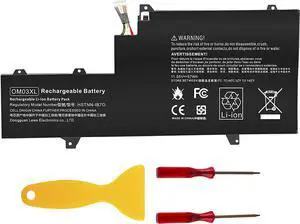 Futurebatt OM03XL HSTNN-IB7O 863167-171 Laptop Battery Compatible with HP EliteBook x360 1030 G2 Series Notebook.HP OM03XL 3057XL 863167-1B1 863167-171 863280-855 HSN-I04C HSTNN-IB70 HSTNN-IB7O