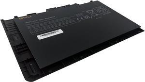 New GHU Battery BT04XL for HP EliteBook Folio 9740 9740m Ultrabook Series Fit for 687945-001 687517-171 696621-001 BA06 HSTNN-IB3Z BT04 BA06XL H4Q47AA H4Q48AA HSTNN-I10C 52WH 14.8V 4-Cell