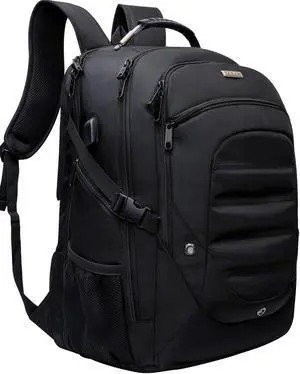 Travel Laptop Backpack 19 Inch Computer Backpack with USB Charging Port Business College Daypack Stylish Bag Travel Laptop Backpack 19 Inch Computer Backpack with USB Charging Port Business College Daypack Stylish Bag