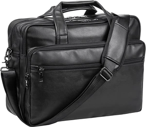 Leather Laptop Bag Mens 15.6 Inche 17.3 Inche Messenger Briefcase Business Satchel Computer Handbag Shoulder Bag Leather Laptop Bag Mens 15.6 Inche 17.3 Inche Messenger Briefcase Business Satchel Computer Handbag Shoulder Bag