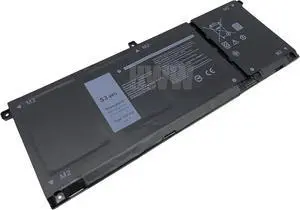 HWW New 15V 53Wh 3360mAh H5CKD Battery Compatible with Dell Vostro 5300 5401 5501 Latitude 3410 3510 Inspiron 5408 5508 5400 7405 7300 7500 2-in-1 Silver 07T8CD TXD03 09077G Series, Black