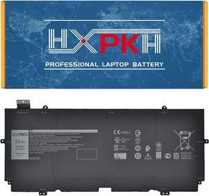 HXPK 52TWH Laptop Battery for Dell XPS 13 7390 2-in-1 Series Notebook 7.6V 51Wh 6375mAh MM6M8 0MM6M8 XX3T7 0XX3T7