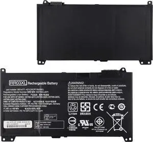 E-YIIVIIL Replacement Battery RR03XL Compatible with HP ProBook 430 440 450 455 470 G4 851610-850