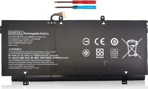 SH03XL Battery Compatible with HP Spectre X360 13-W023DX 13-AC033DX 13-W013DX 13-W031NG 13-W002NG 13-W003NG Laptop Series HSTNN-LB7L 859026-421 901308-421 [11.55V 57.9Wh]