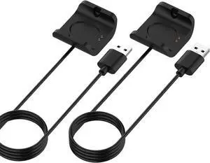 2-Pack Charger Compatible with Amazfit bip S Charger Replacement Charging Dock 3.3ft USB Cable for Amazfit Bip S A1805