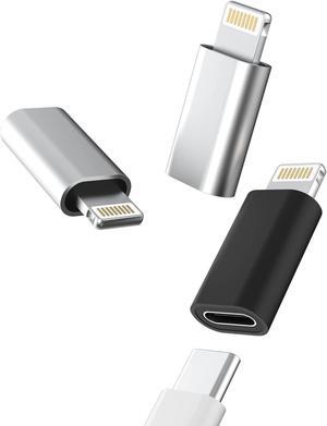 USB C to Lightning Adapter PD Fast Charge USB C Female to Lightning Male Type-C Cable to Lightning Converter data transmission (3 Pack) Compatible for Apple Iphone 13 12 11 Pro Max Mini Xr Xs X 8 Ipad