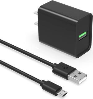 5FT Fast Quick 3.0 Wall Charger Fit for Samsung Galaxy J7 / J3 / J8 / J6 / J6+ / J5 / J4 / J4+ / J2 / J1 / Prime/Pro / J7 Sky Pro 2018 2017 Phone AC Adapter Power Supply Cord