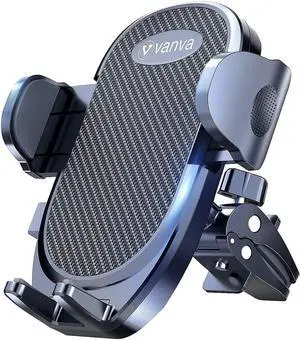 Universal Air Vent Car Mount [ Big Phones & Thick Case Friendly ] Cell Phone Holder for Car Hands Free Clamp Cradle Vehicle fit for All  (B1)