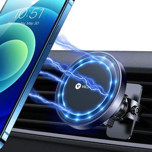 for MagSafe Car Mount [Upgraded Strongest Magnet Power] Magnetic Phone Holder for Car Vent 360 Adjustable Magnetic Car Phone Holder Mount for iPhone 16 Pro Max 15 14 13 12 Plus Mini