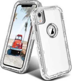 Case Compatible with iPhone XR Case Heavy Duty Shockproof Anti-Fall Clear case Case Compatible with iPhone XR Case Heavy Duty Shockproof Anti-Fall Clear case