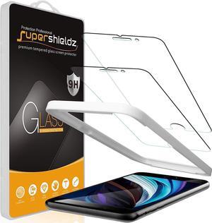 (2 Pack) Designed for iPhone SE (2022 3rd Gen) / iPhone SE (2020 2nd Generation) / iPhone 8/7 (4.7 Inch) Tempered Glass Screen Protector Anti Scratch Bubble Free