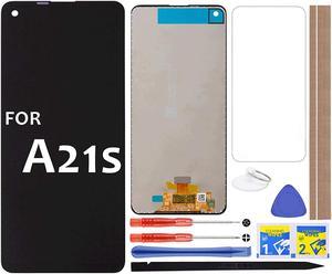A21S LCD Screen Replacement Touch Digitizer Display Assembly 65 Black for Samsung Galaxy A21S 2020 A217 SMA217FDS A217F A217M