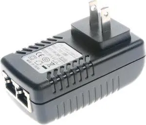 NOYITO 24V 0.5A PoE Injector Power Supply Adapter with Wall Plug IEEE 802.3af Compliant 10 100Mbps for IP Camera Voip Phones AP