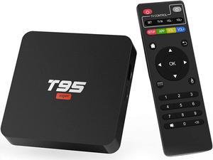 Android 10.0 TV Box, TUREWELL Android Box T95 Super 2GB RAM 16GB ROM Allwinner H3 Quad-Core Media Player Support 2.4GHz WiFi, 3D 4K H.265 Smart TV Box