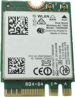 867Mbps Dual Band Wireless-AC 7265NGW WiFi Card for Lenovo Yoga 12 Yoga 14 Yoga X1 Carbon Compatible 20200609 00JT464 00JT465 00JT466 00JT469 04X6032 04X6030