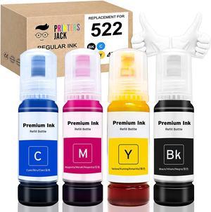 MultiColor Anti-UV Printers Jack Sublimation Ink Refill for Epson EcoTank  Supertank Printers