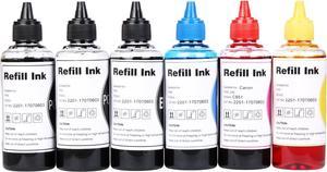 CoYlBod Refill Ink Kit PGI-250 CLI-251 / PGI-250XL CLI-251XL PIXMA MX922 MX722 IX6820 MG6620 MG6420 MG5620 MG5522 MG5520 MG5422 MG5420 IP7220, Use for Refillable Cartridges or CISS