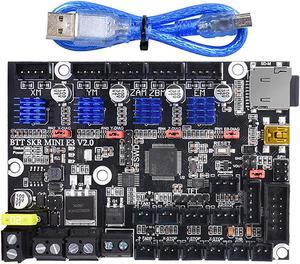 BIGTREETECH SKR Mini E3 V2.0 Control Board 32Bit Silent Motherboard Integrated with TMC2209 UART Stepper Motor Driver for Ender 3/V2/3 Pro Ender 5 3D Printer